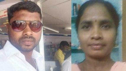 பிள்ளைகளின் கண் முன்பாகவே தாய், கள்ளக்காதலன் வெட்டி கொலை..!