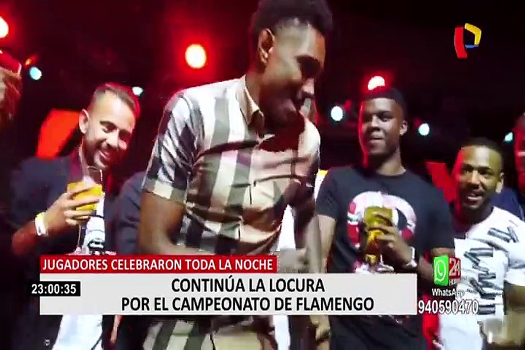 Jugadores del ‘Mengao’ celebraron su doble título