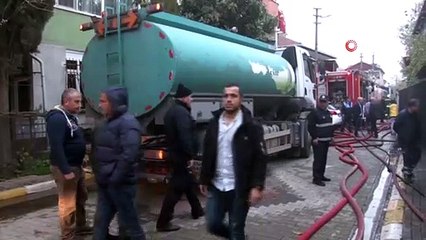 Evinin Yanışını Gözyaşlarıyla İzledi