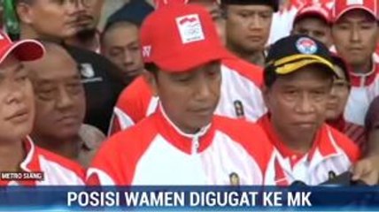 Jokowi: Wamen Penting untuk Efektifkan Kerja di Setiap Kementerian