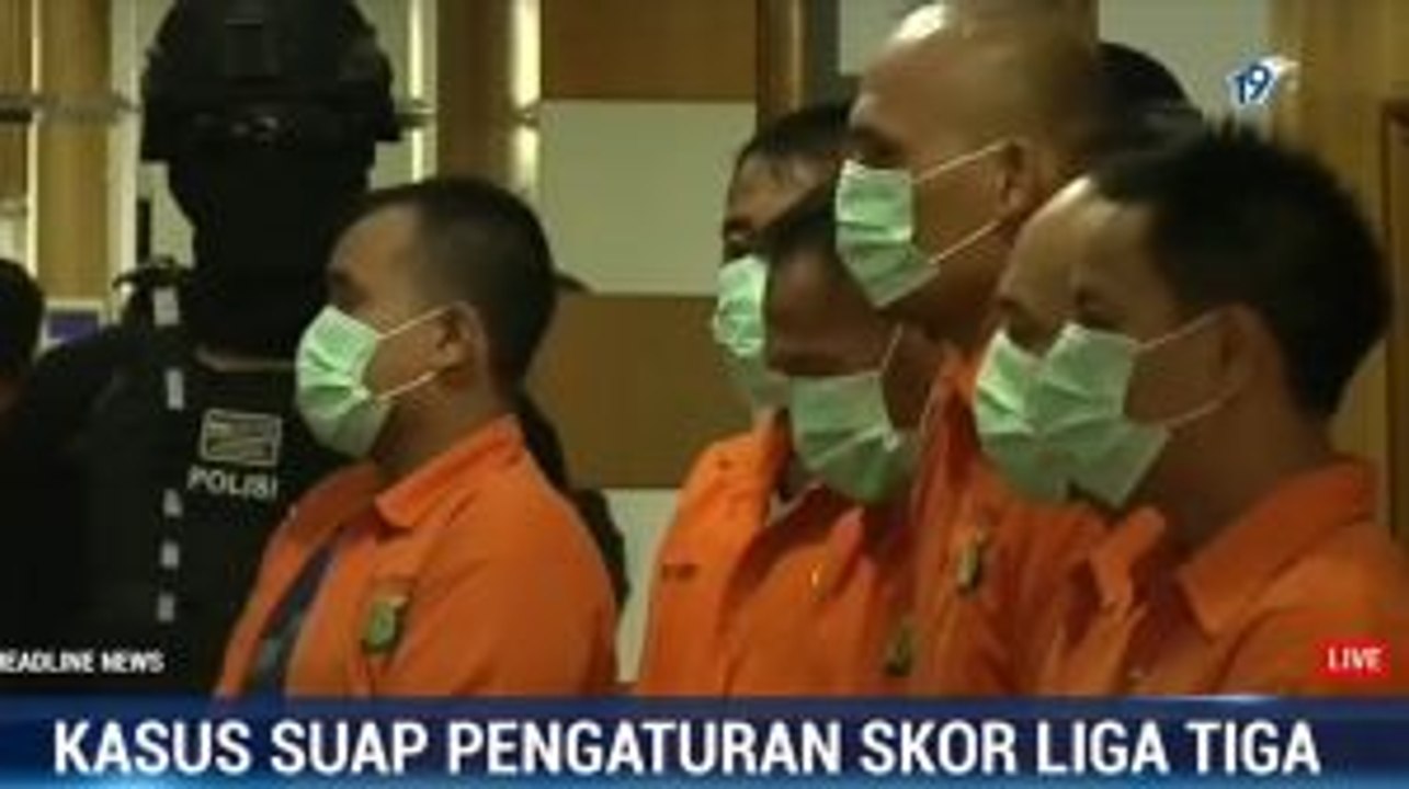 6 Orang Jadi Tersangka Pengaturan Skor di Liga 3