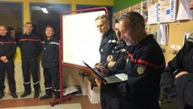 Dernière prise de garde des pompiers à la caserne Dunant des pompiers