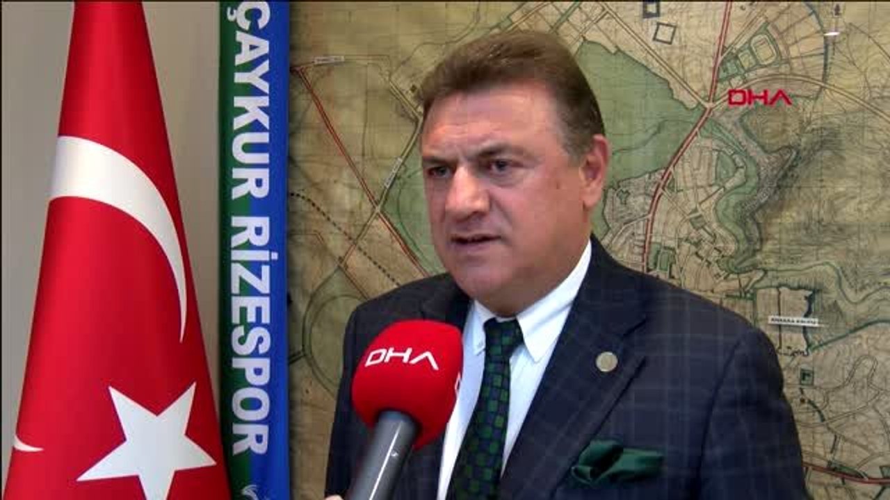 Spor çaykur rizespor başkanı hasan kartal bariz hata yapan hakemlere para cezası gelmeli