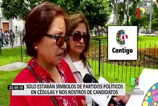 Elecciones 2020: cédula solo tendrá símbolos de partidos políticos y no rostros de candidatos