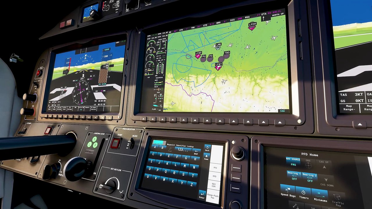 Microsoft Flight Simulator - Présentation des cockpits