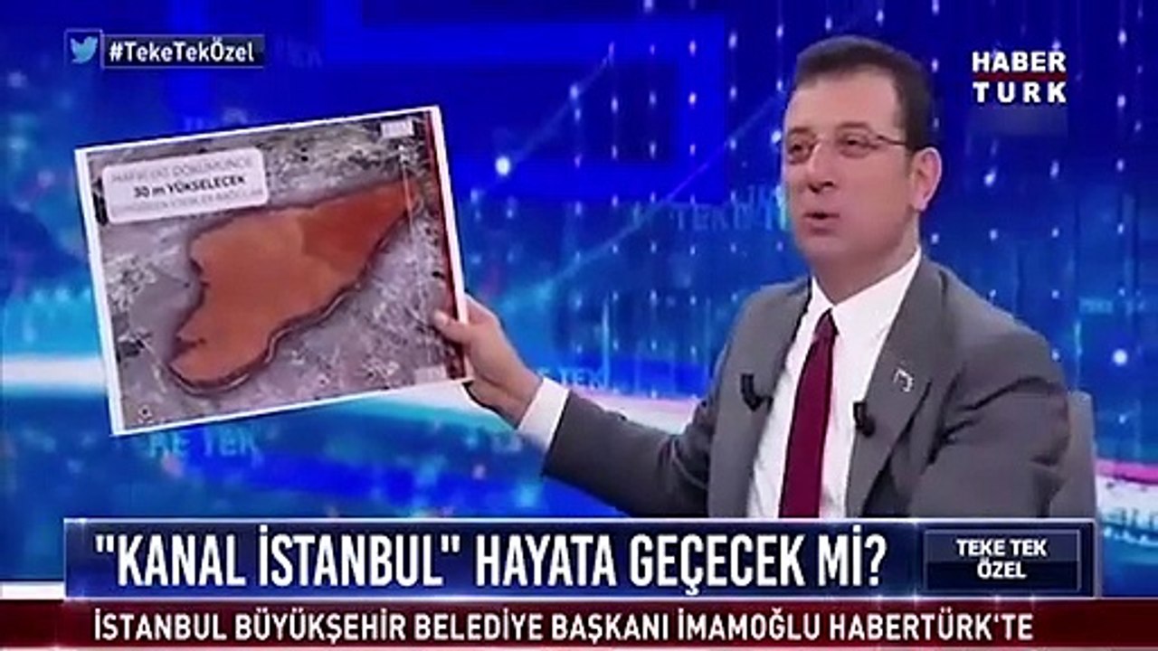 İmamoğlu: ''Kanal İstanbul, İstanbul'a en büyük ihanet''