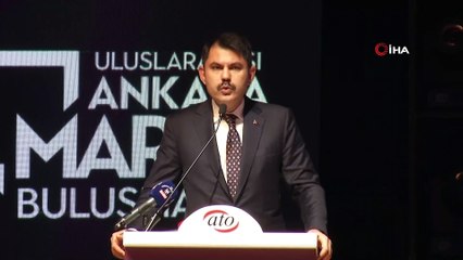 Bakan Kurum, 'Uluslararası Ankara Marka Buluşmaları' açılışına katıldı