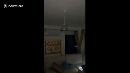 Video captures quake as it hits Durres, Albania