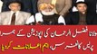 Maulana Fazlur Rehman addresses media along with opposition