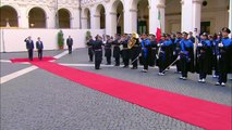 Roma - Conte accoglie a Palazzo Chigi il Primo Ministro della Repubblica Ellenica (26.11.19)