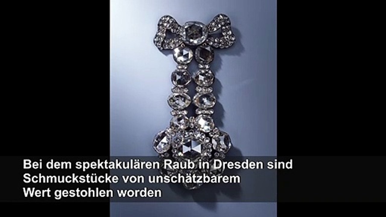 Grünes Gewölbe: Dieser Schmuck wurde in Dresden gestohlen