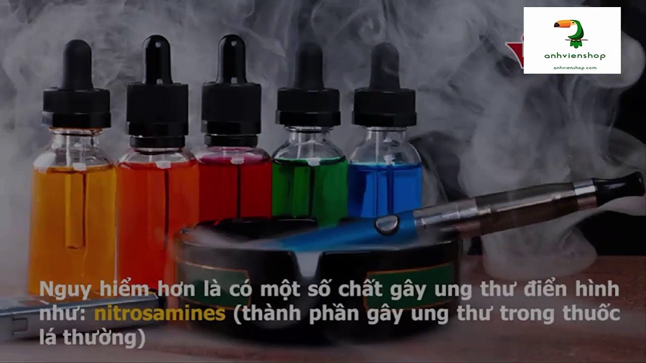 Thuốc lá điện tử gây nguy hiểm như thế nào