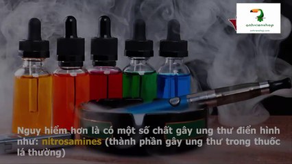 Thuốc lá điện tử gây nguy hiểm như thế nào