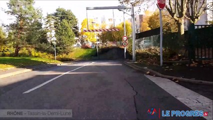 A tassin en vélo on frôle les autos