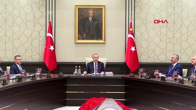 Beştepe'de milli güvenlik kurulu toplantısı