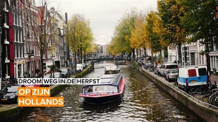 Droom weg in de Amsterdamse herfst