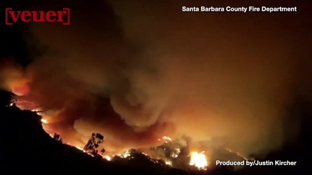 California Wildfire Causes Some Evacuations in Santa Barbara as Firefighters Try to Contain Blaze