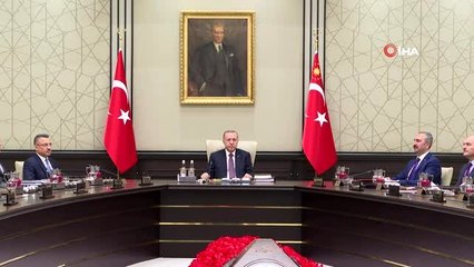 MGK, Cumhurbaşkanı Erdoğan başkanlığında toplandı