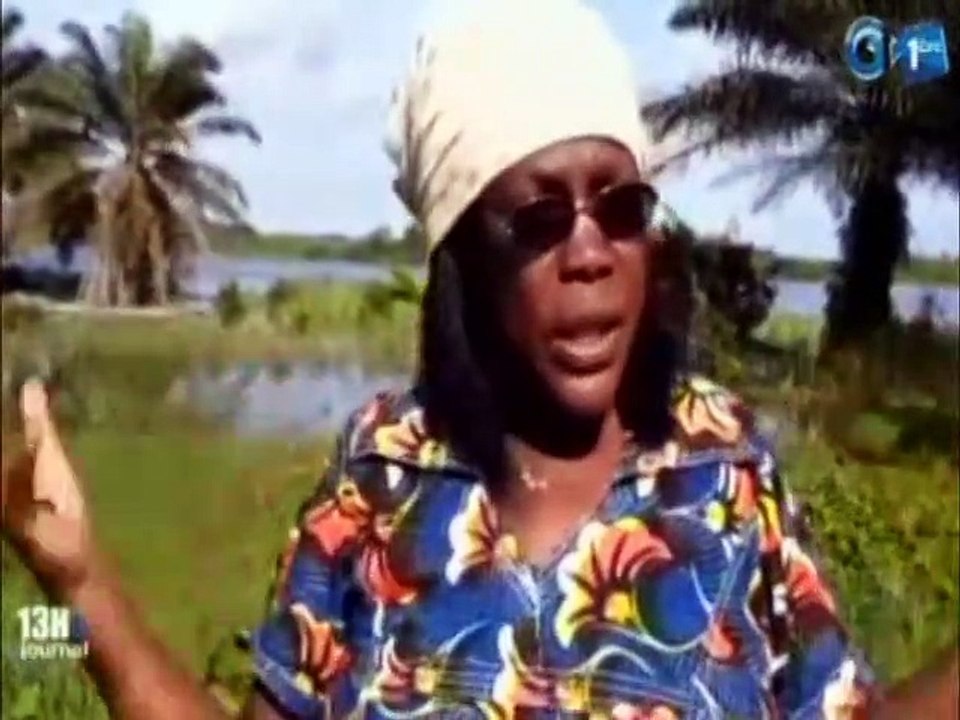 RTG - Visite du député de la région aux populations sinistrées par la montée des eaux du fleuve Ogooué