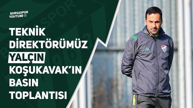 Teknik Direktörümüz Yalçın Koşukavak Adanaspor Maçı Öncesi Basın Toplantısı Düzenliyor