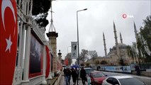 Beklenen yağmur Edirne'de başladı