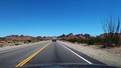 DRIVING THROUGH CALIFORNIA DESERT UTAH MOUNTAINS