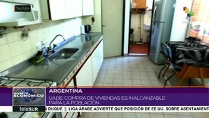 Argentina: compra de viviendas es inalcanzable para la población