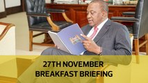 Return of Prime Minister | Kenya's pending bills struggle | EACC summons Sonko cabinet over Dandora stadium: Your Breakfast Briefing
