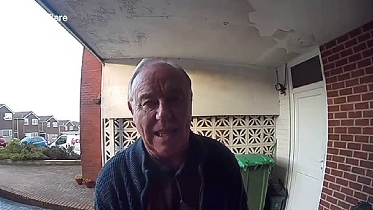 Son convinces father that doorbell camera is actually retina scanner