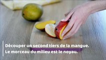 Comment découper une mangue facilement ?