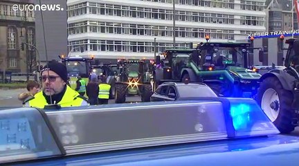 Tízezer német gazda tüntetett Berlinben