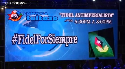 Cuba se rinde a Fidel en el tercer aniversario de su muerte