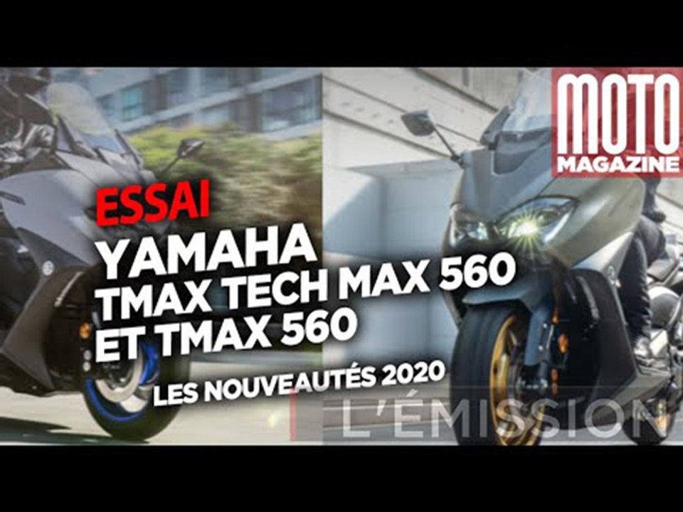 YAMAHA TMAX TECH MAX 560 - ESSAI MOTO MAGAZINE 2020