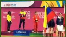 Leopoldo Lares  y algunos ganadores venezolanos en los Panamericanos 2019