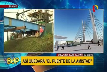 Puente que unirá Miraflores y San Isidro sería inaugurado antes de Navidad