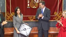 La Reina recibe el premio del Poder Judicial a la personalidad más destacada en la lucha contra la violencia doméstica y de género