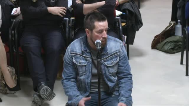 La actitud del 'Chicle' en el juicio: entre ausente e impasible