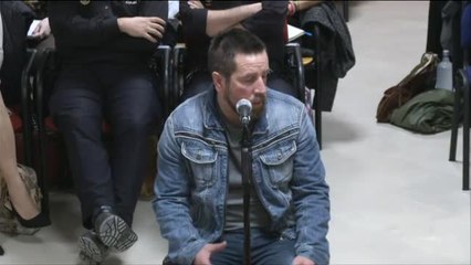 La actitud del 'Chicle' en el juicio: entre ausente e impasible