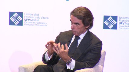 Aznar expresa angustia por el riesgo de gobierno apoyado por el independentismo