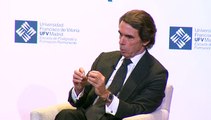 Aznar expresa angustia por el riesgo de gobierno apoyado por el independentismo