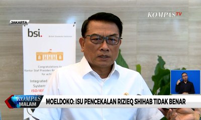 Moeldoko: Isu Pencekalan Rizieq Shihab Tidak Benar