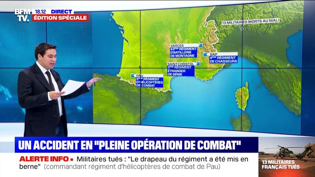 Story 3 : Treize soldats français tués au Mali dans l'accident de deux hélicoptères - 26/11