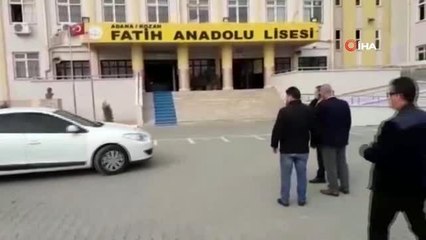 Emniyet müdüründen şehit eşine derste sürpriz ziyaret