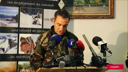 Le général Pierre-Joseph Givre (27e BIM) rend hommage aux six commandos de montagne tués au Mali