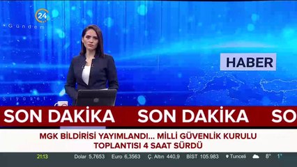 MGK bildirisi yayımladı