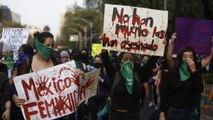 Así fue la marcha feminista en CdMx contra la violencia de género