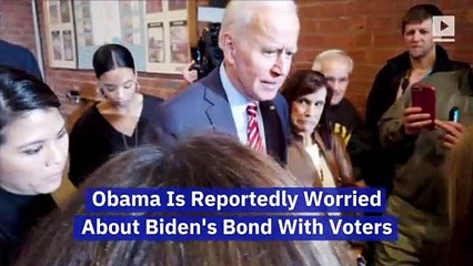 Obama Is Reportedly Worried About Biden's Bond With Voters