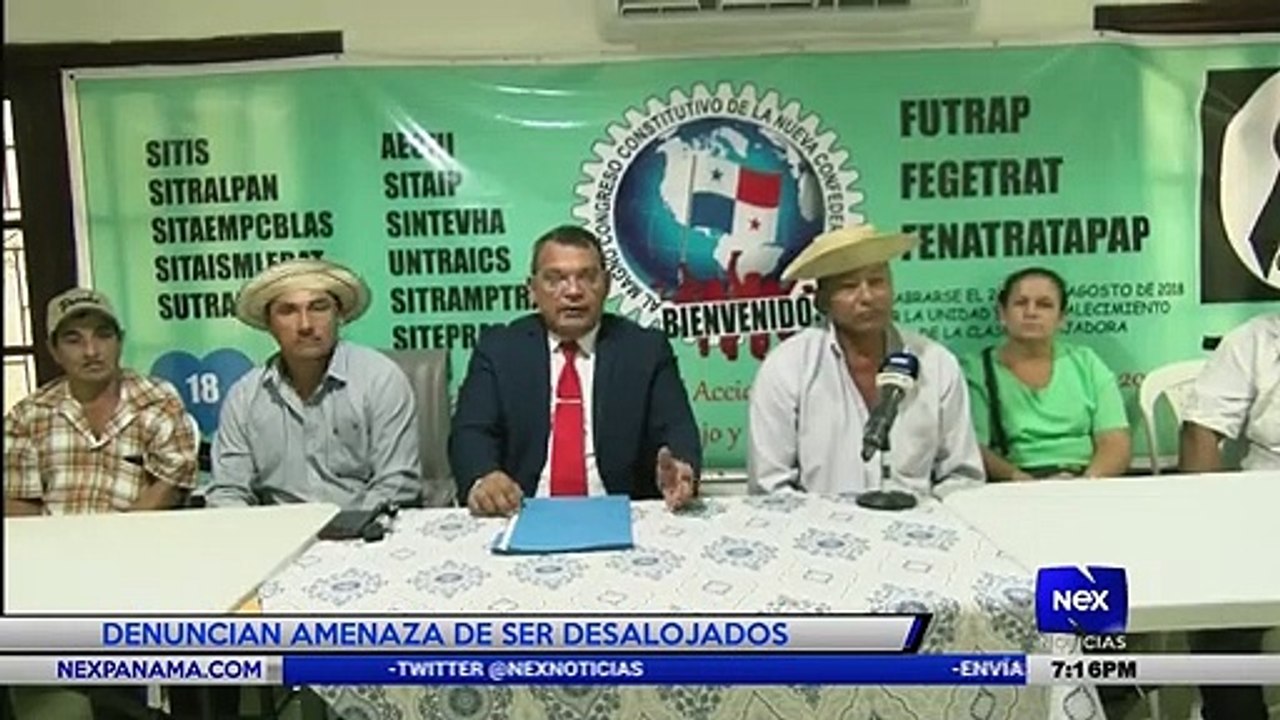 Denuncian amenaza de ser desalojados - Nex Noticias