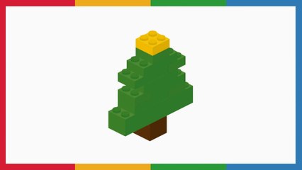 LEGO fácil para niños - cómo hacer adornos de Navidad con bloques LEGO - By CARA BIN BON BAND