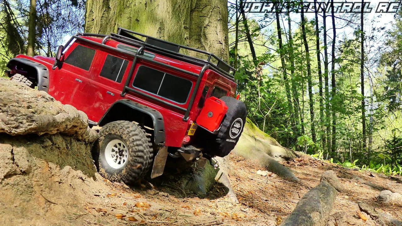 Traxxas TRX4 in the Forrest